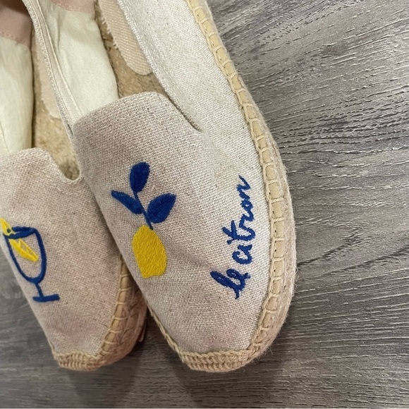 Soludos Limoncello Le Citron Espadrille Flats NEW​​​​ - Picture 2 of 8